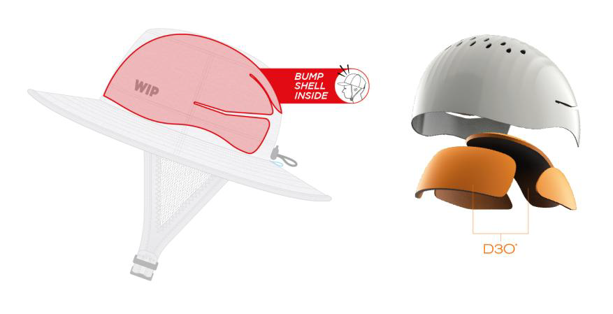 Forward WIP Bob Bump Shell Wide Brim Hat